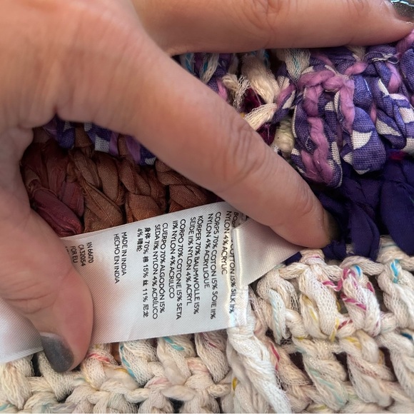 Size XS/S Anthropologie Mia Hand-Knit Cropped Cardigan NWT Rare - Picture 11 of 11